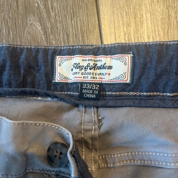 Flag and Anthem Khaki Jean 33x32 - Picture 3 of 3